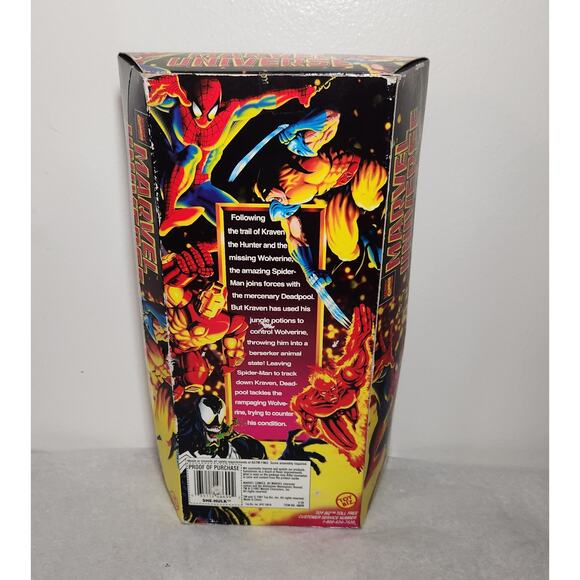 Toy Biz Vintage 10" She-Hulk Poseable Figure W/ Accessory Marvel 1997 Sealed - Picture 2 of 8